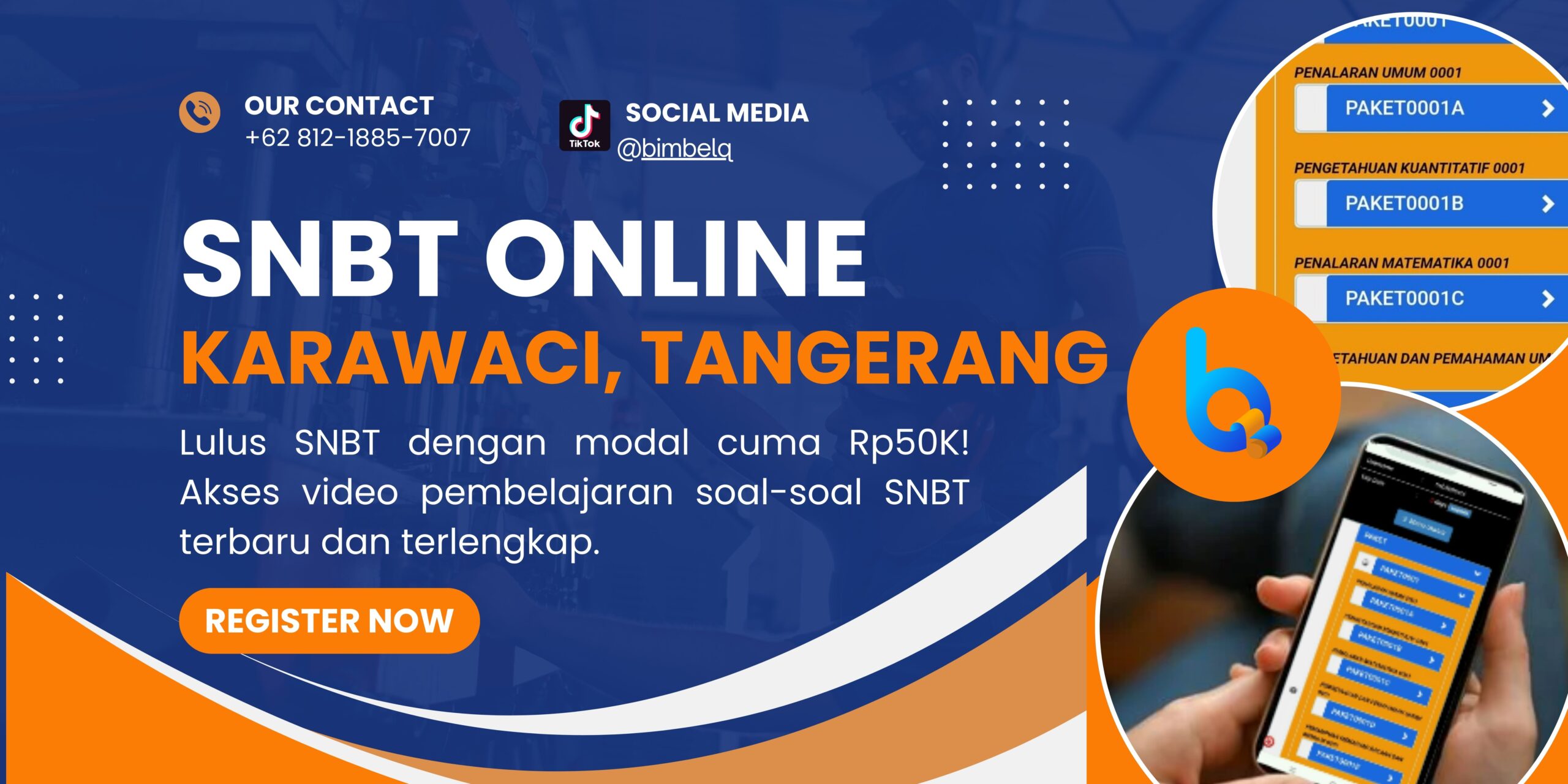 SNBT ONLINE KARAWACI TANGERANG