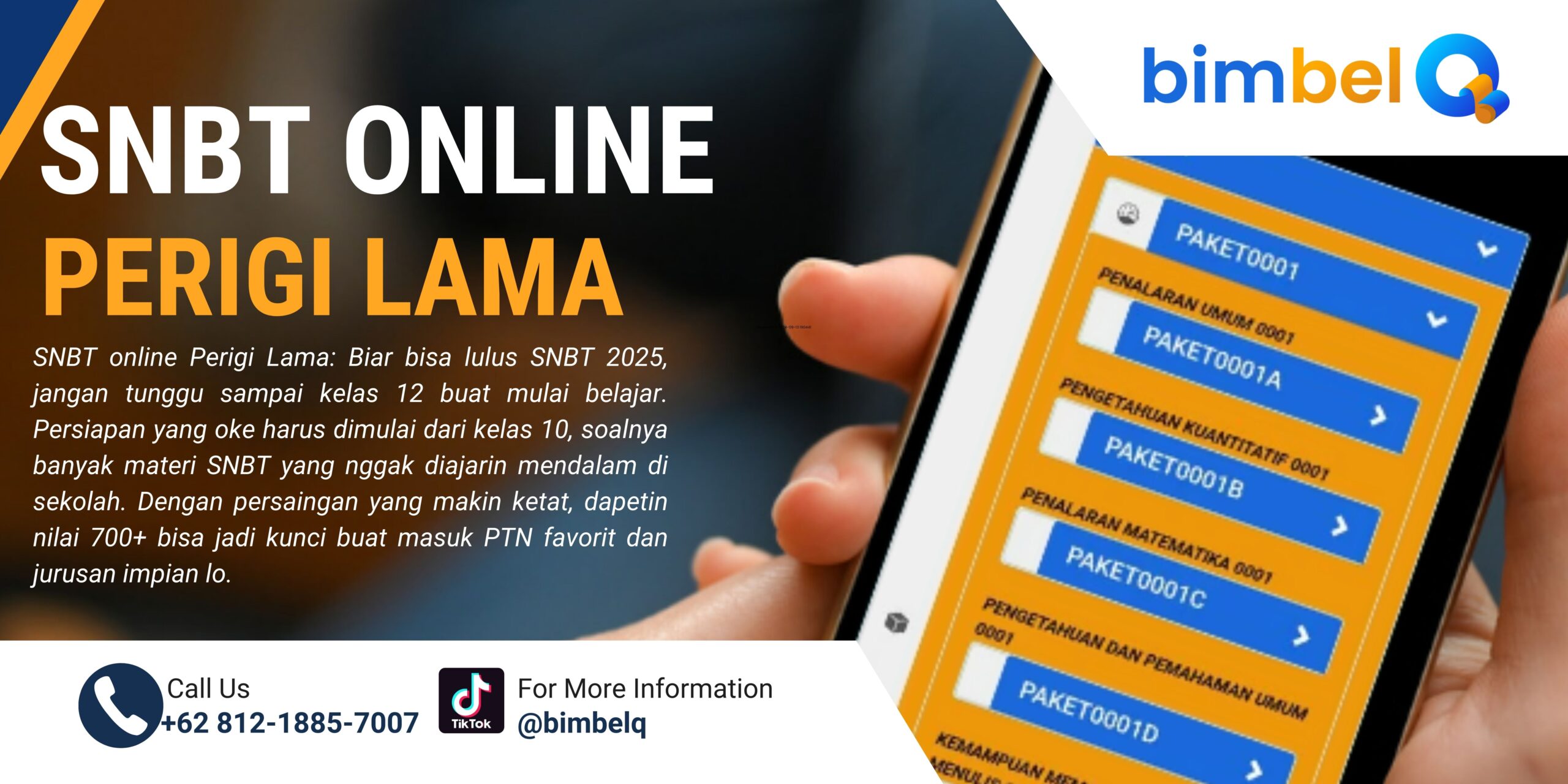 SNBT ONLINE PERIGI LAMA