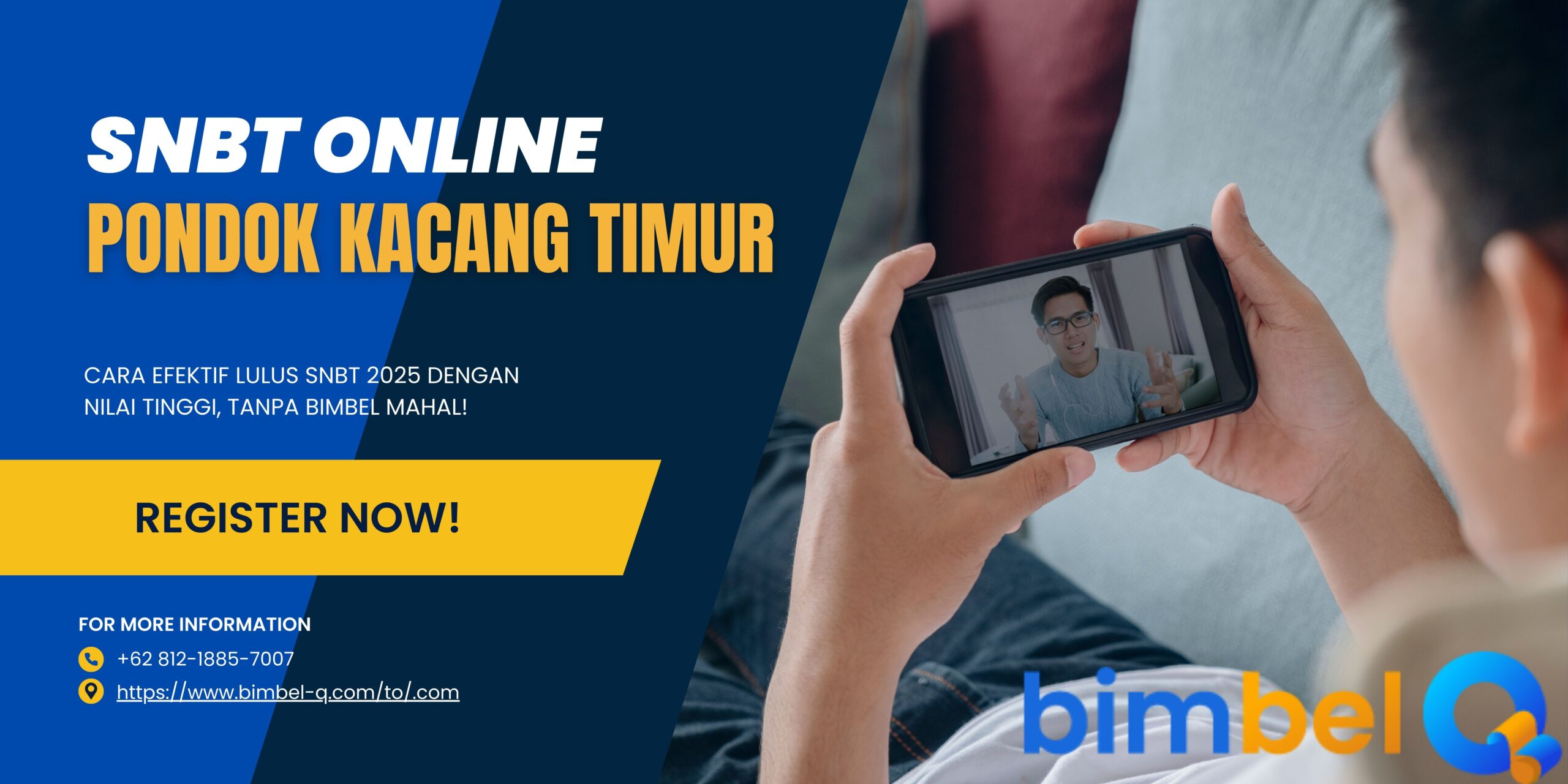 SNBT ONLINE PONDOK KACANG TIMUR