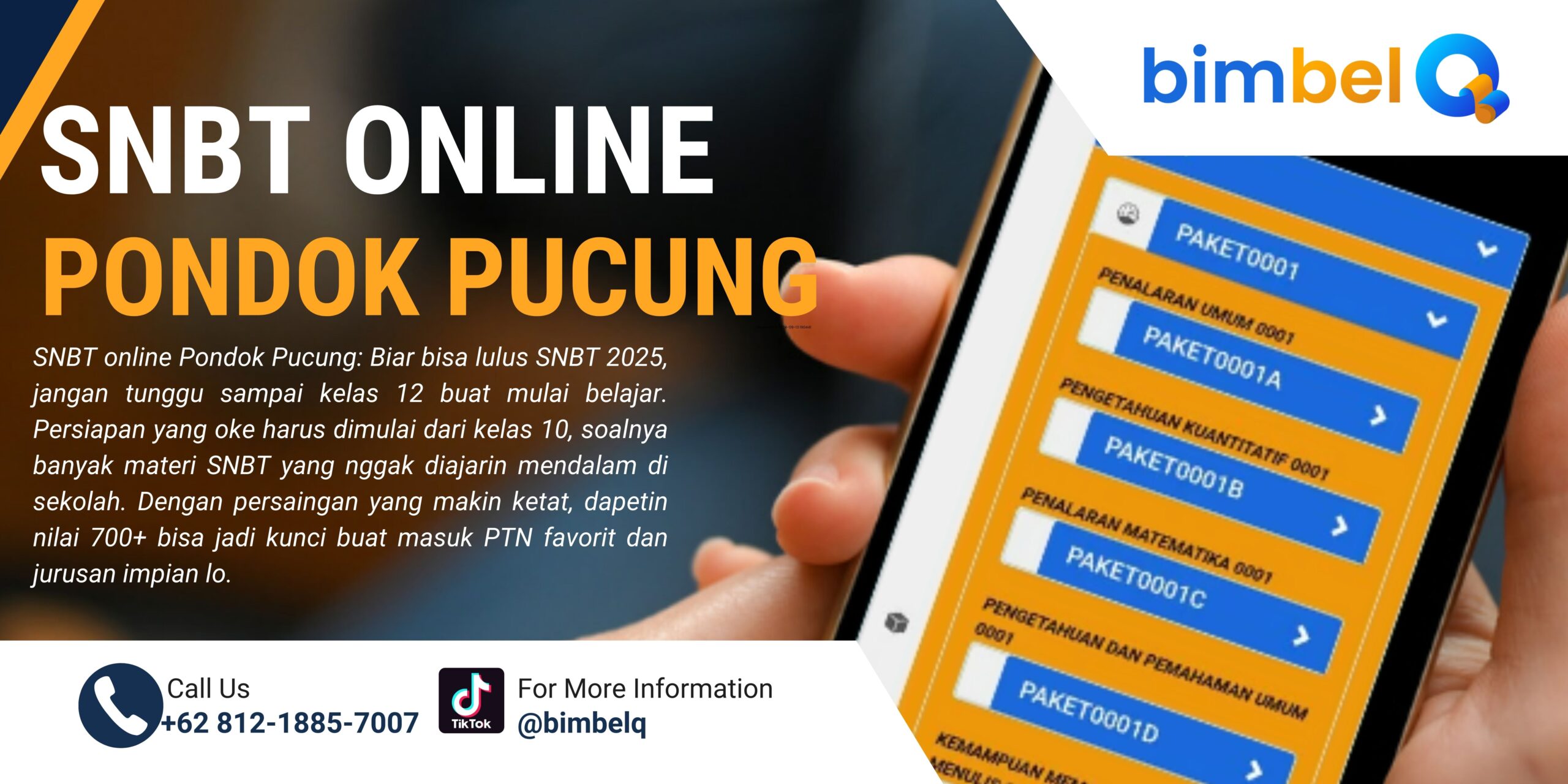SNBT ONLINE PONDOK PUCUNG